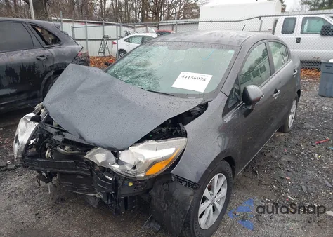 2013 Kia Rio Ex из США, поврежденный, VIN KNADN4A30D6310541